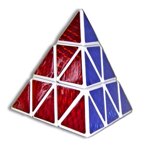 Пирамида блестящая 3*3